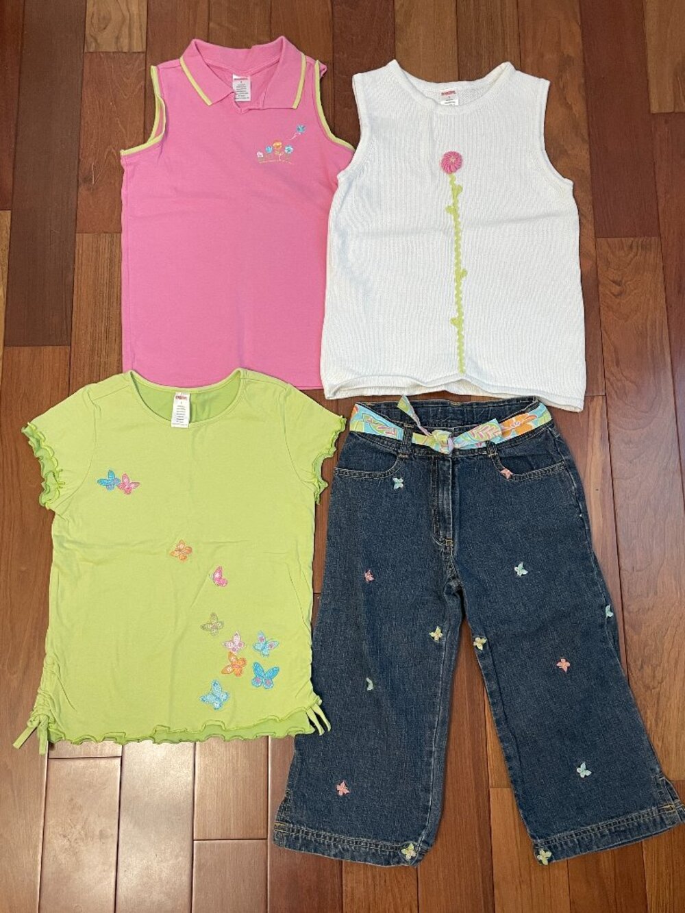 Gymboree Palm Springs tops/capri pants lot size 8/9